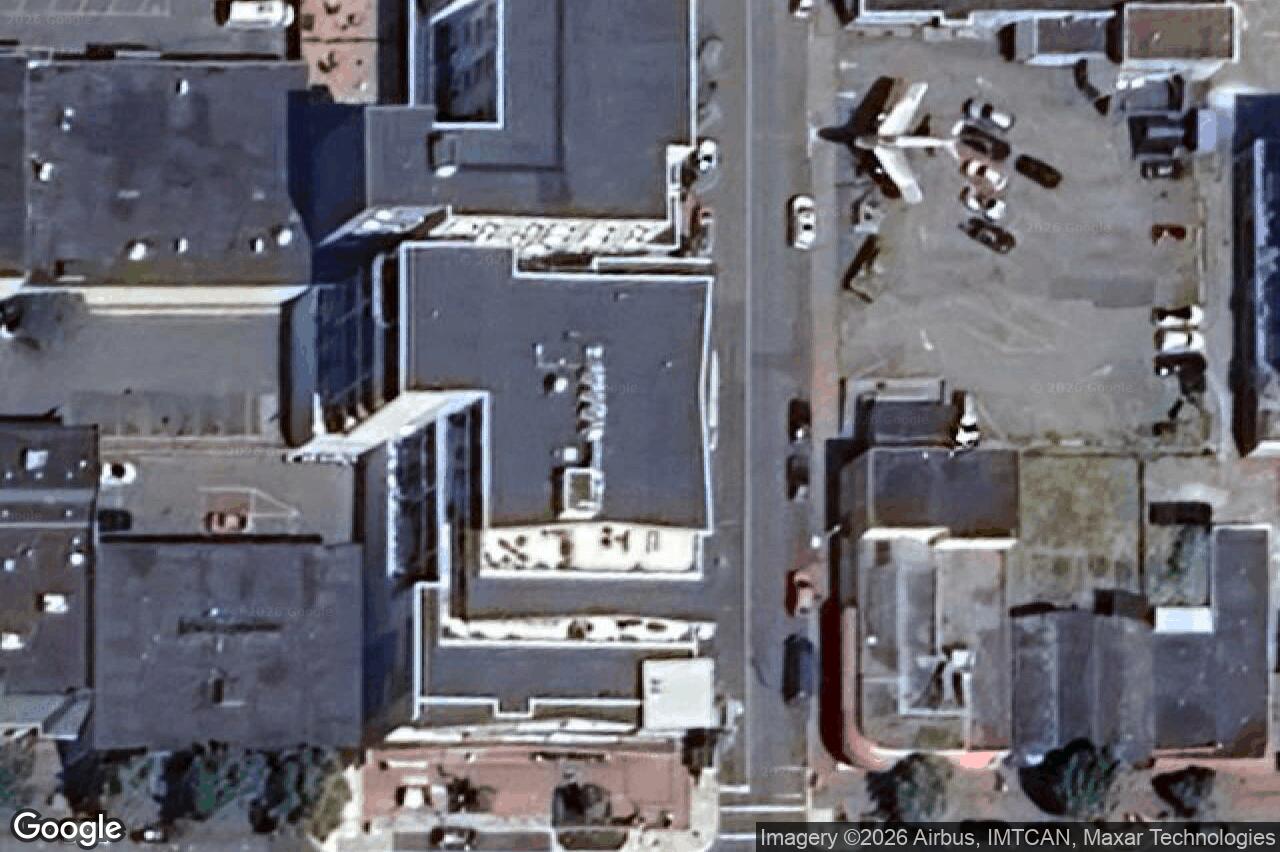 Aerial view of 305 – 9818 Fourth St, Sidney