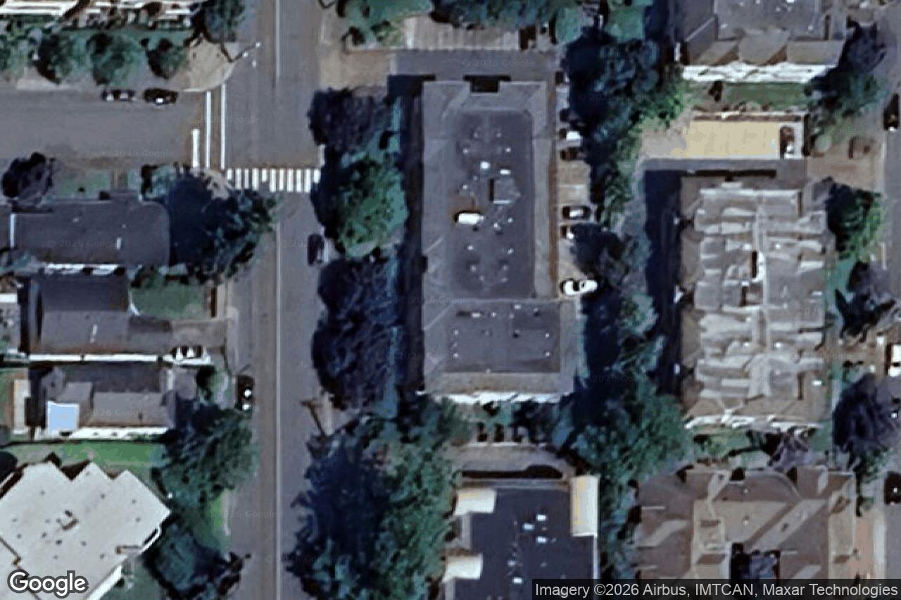 Aerial view of 302 – 9945 Fifth St, Sidney