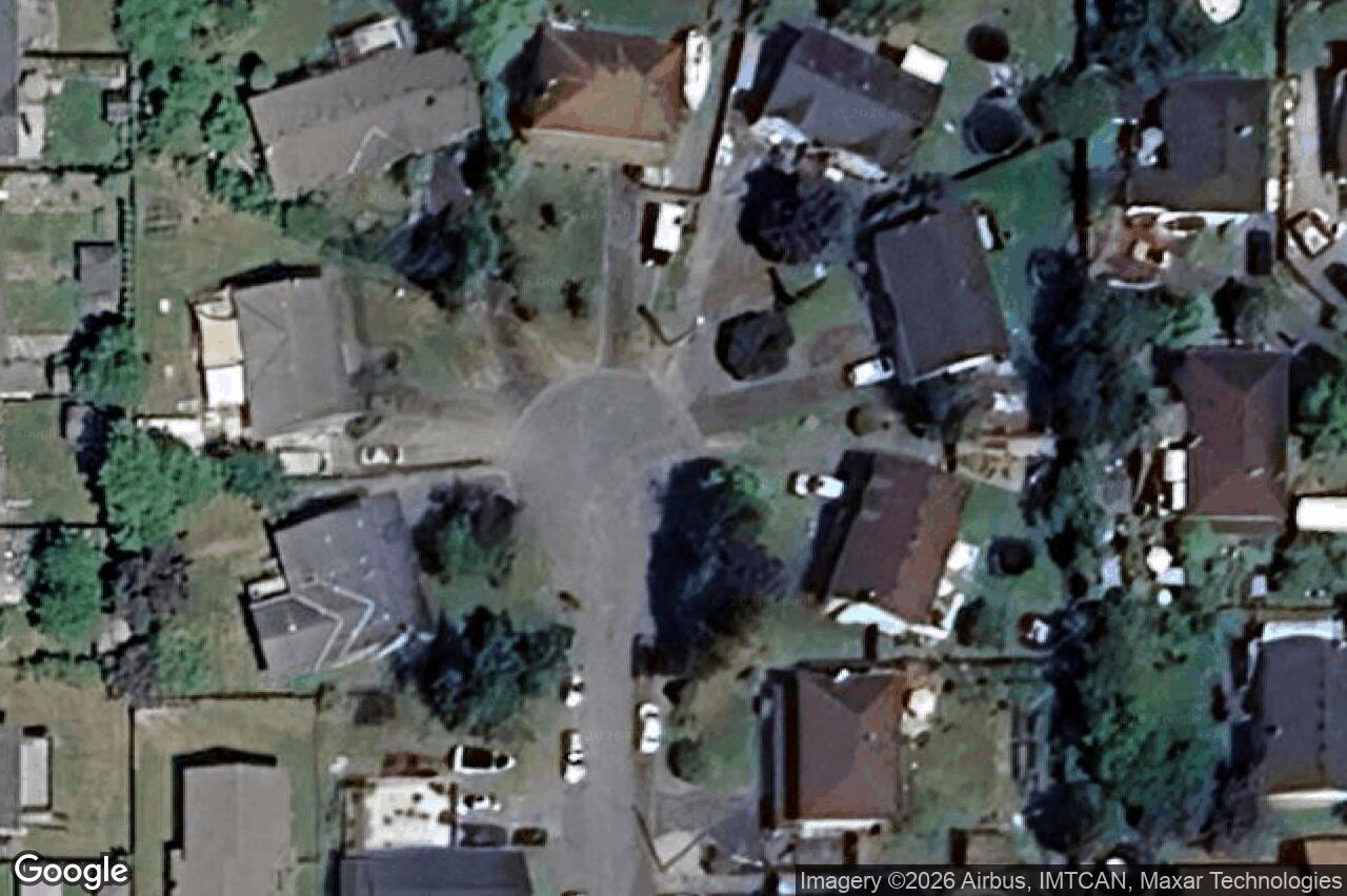Aerial view of 10015 Simkin Pl, Sidney