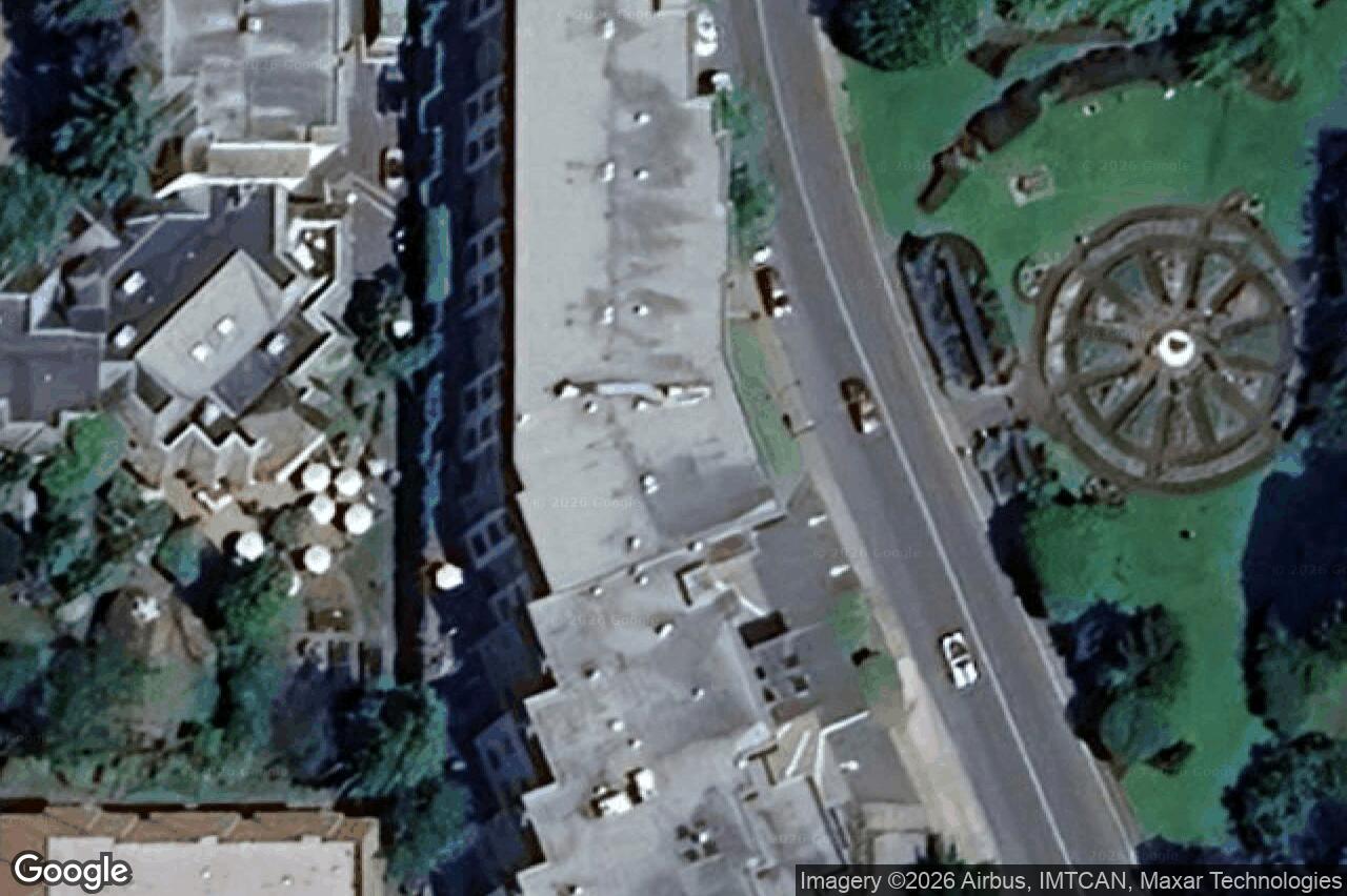 Aerial view of 302 – 10030 Resthaven Dr, Sidney