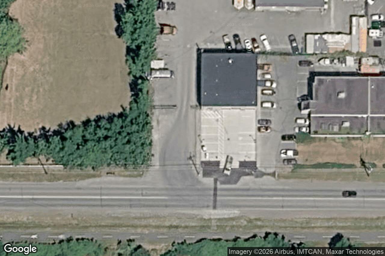 Aerial view of 1952 Mills Rd, North Saanich