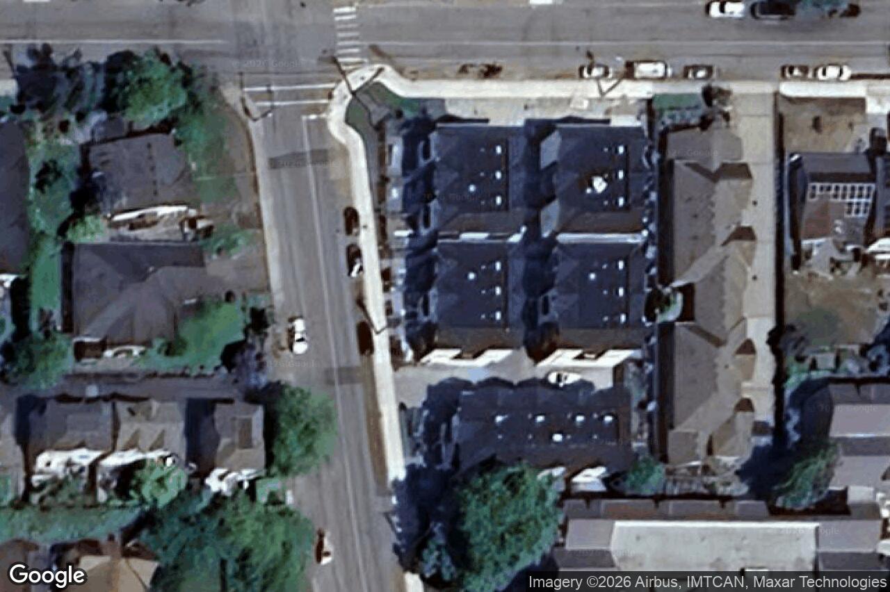Aerial view of 16 – 10145 Fifth St, Sidney