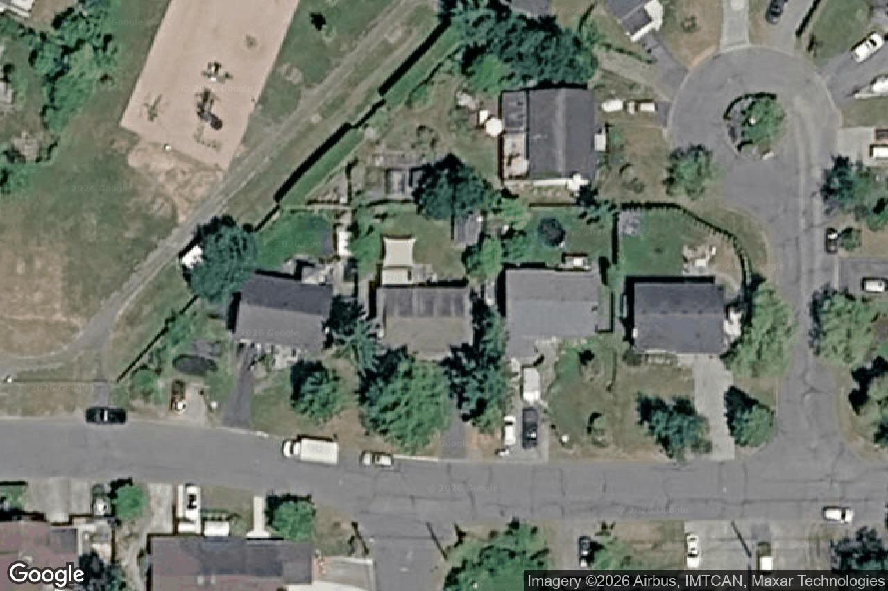 Aerial view of 2188 Calvin Ave, Sidney