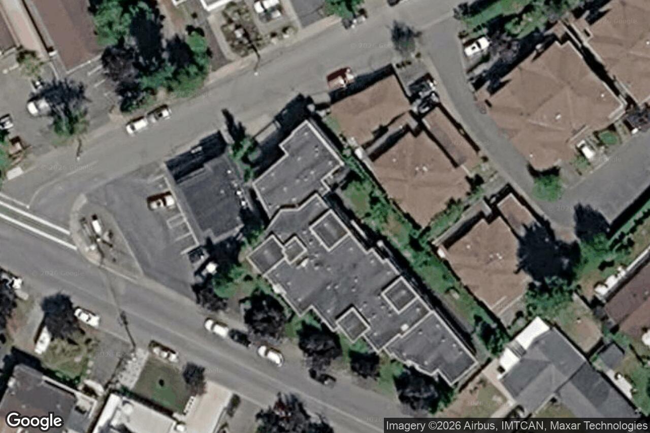 Aerial view of 204 – 10421 Resthaven Dr, Sidney
