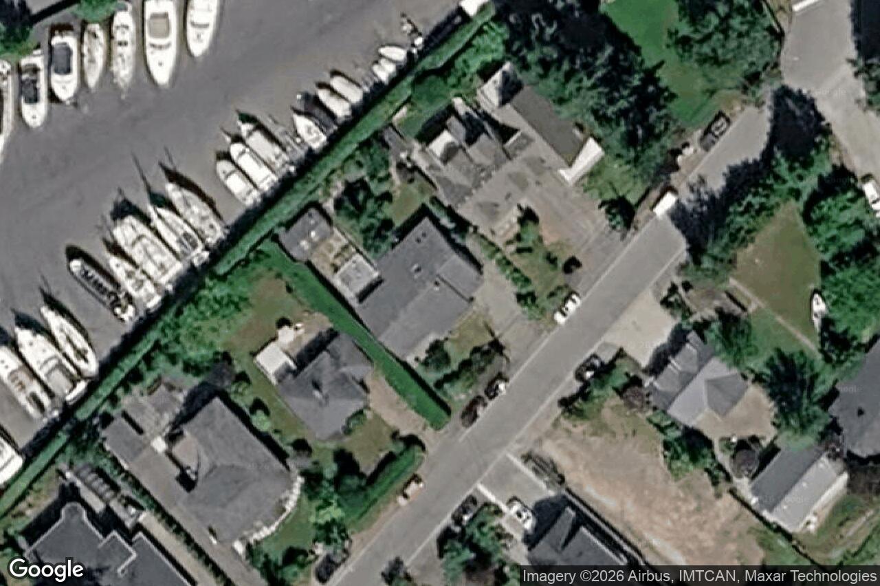 Aerial view of 10448 Allbay Rd, Sidney