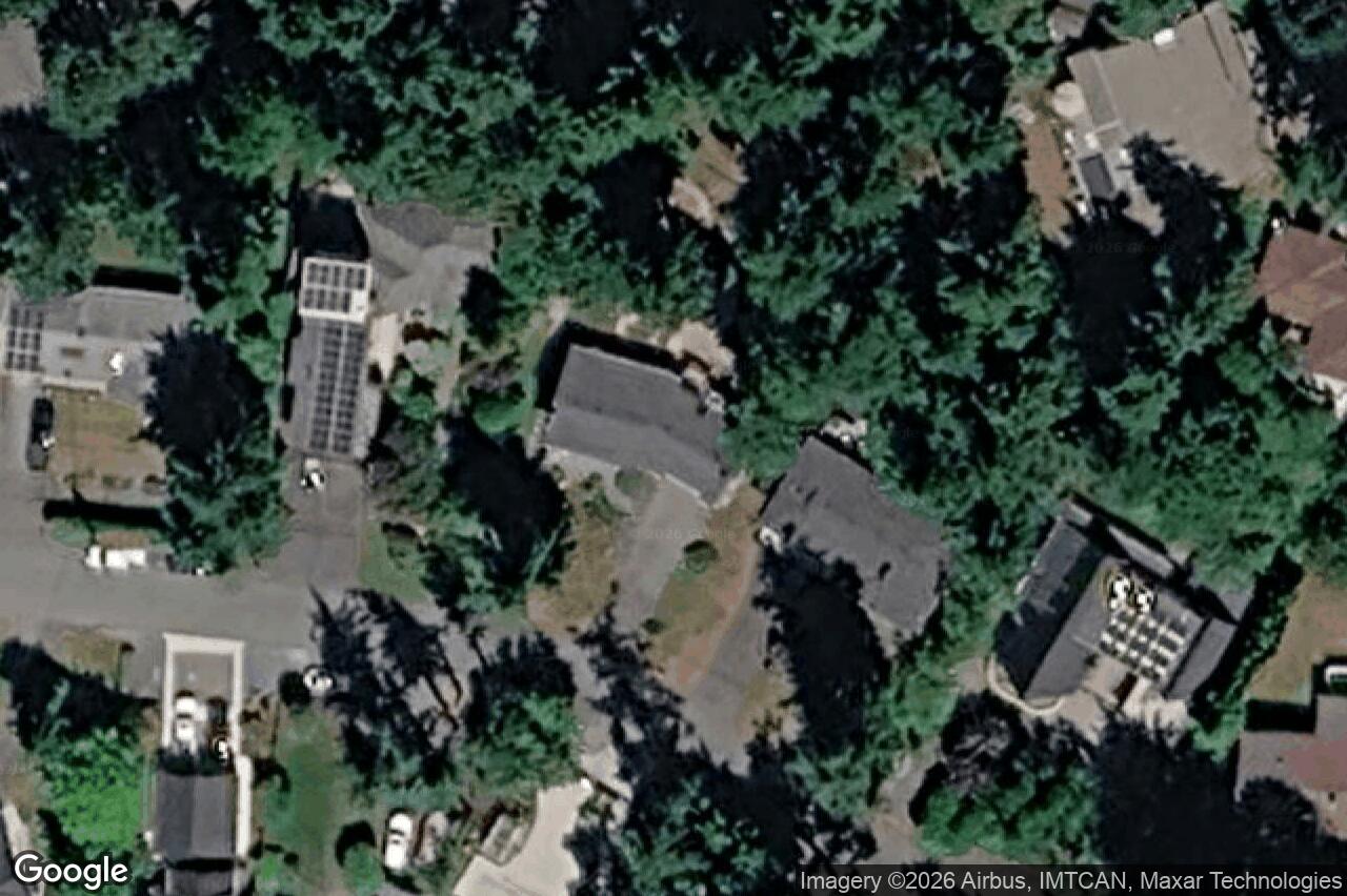 Aerial view of 10462 Allbay Rd, Sidney