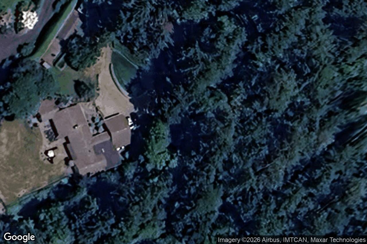 Aerial view of 10600 Derrick Rd, North Saanich
