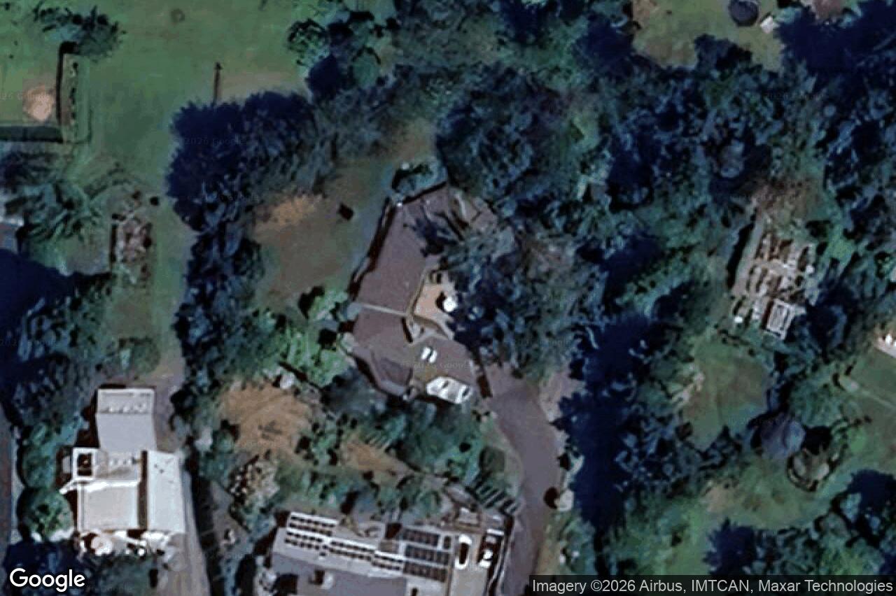 Aerial view of 596 Towner Rd, North Saanich