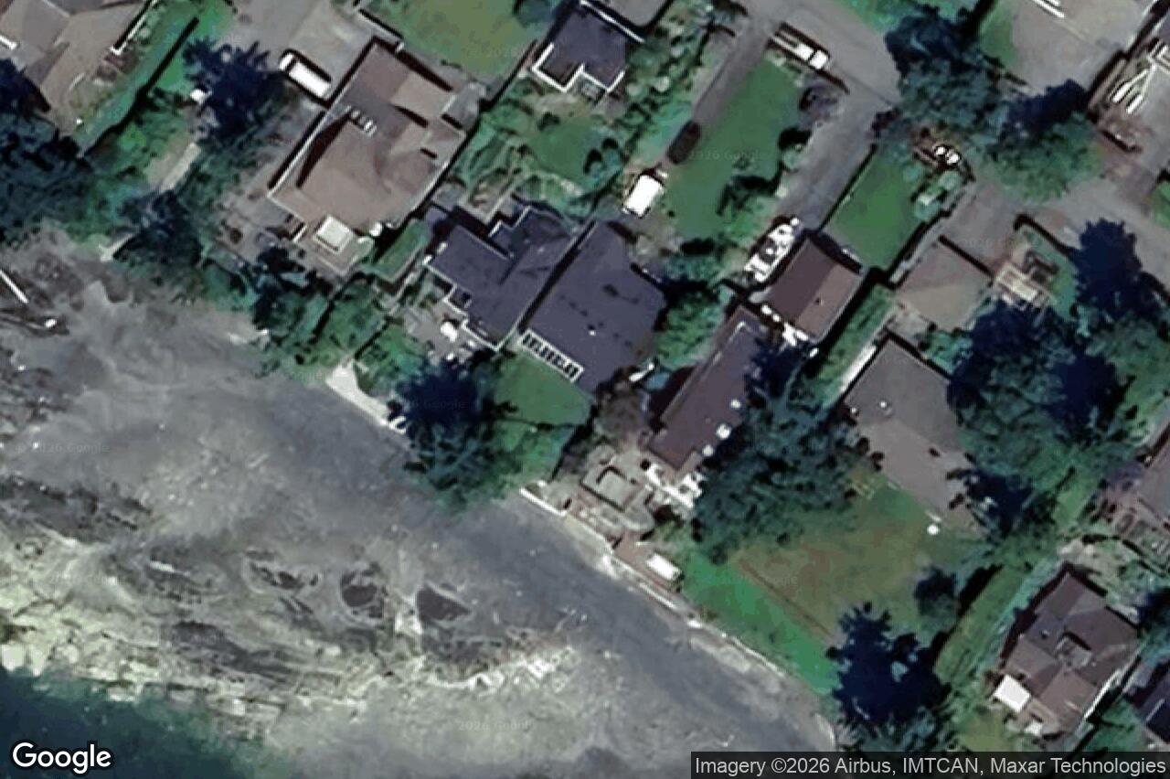 Aerial view of 10646 Madrona Dr, North Saanich