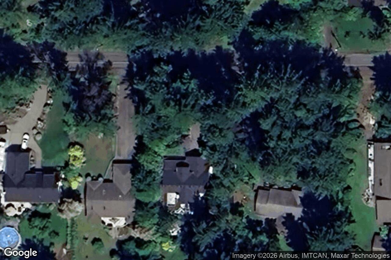 Aerial view of 627 Downey Rd, North Saanich