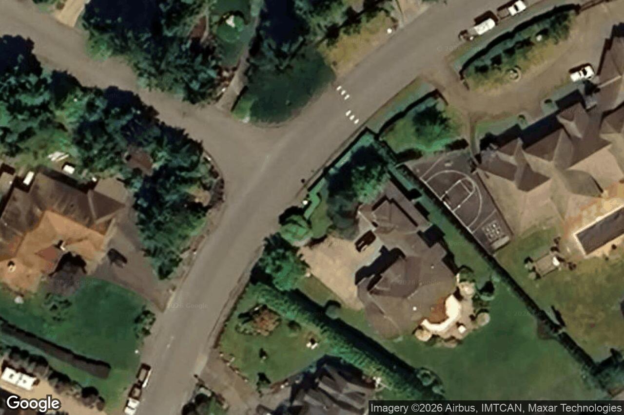 Aerial view of 1867 Marina Way, North Saanich