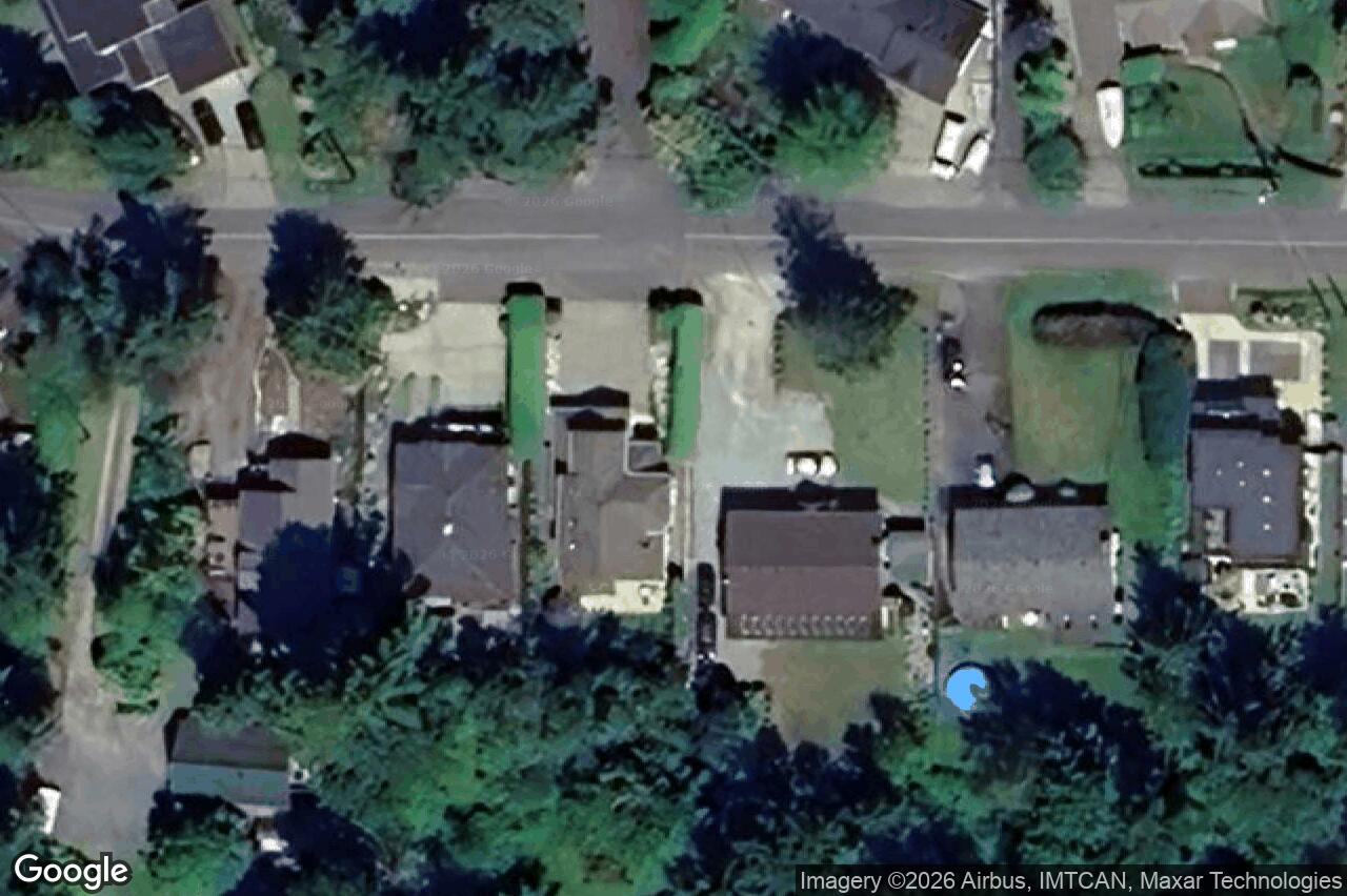 Aerial view of 10953 Madrona Dr, North Saanich
