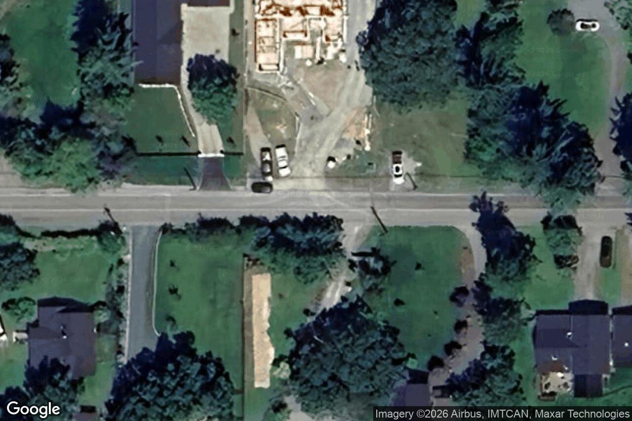 Aerial view of 816 Birch Rd, North Saanich