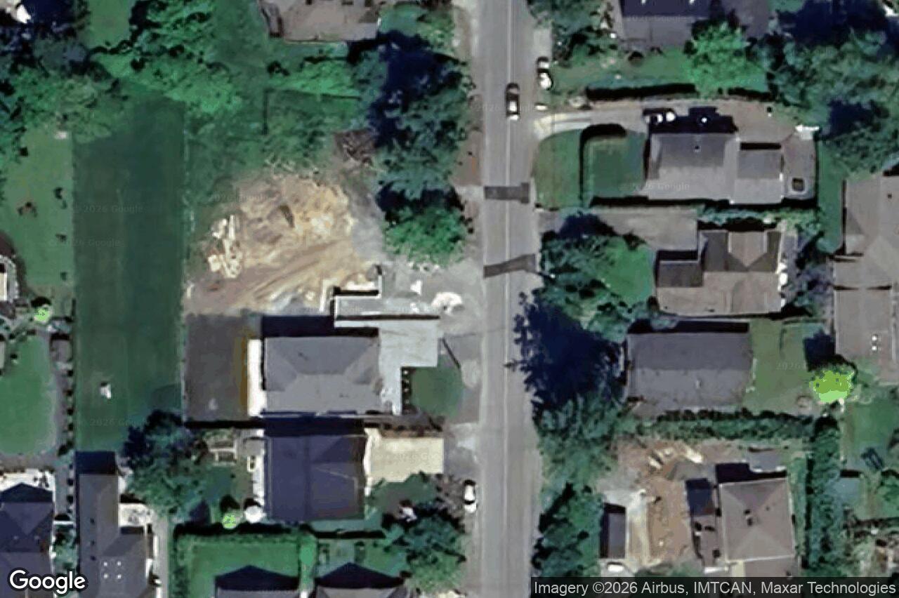 Aerial view of 10950 Chalet Rd, North Saanich