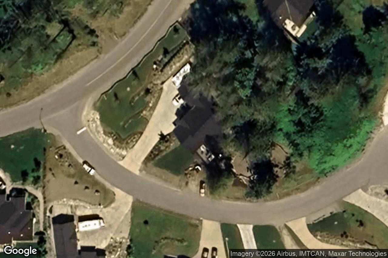 Aerial view of 1680 Greenpark Pl, North Saanich