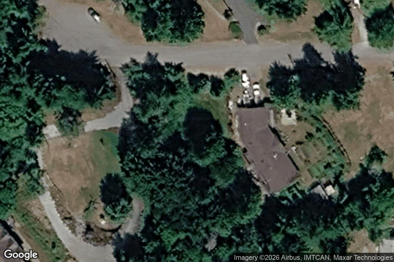 Aerial view of 1855 Camas Dr, North Saanich