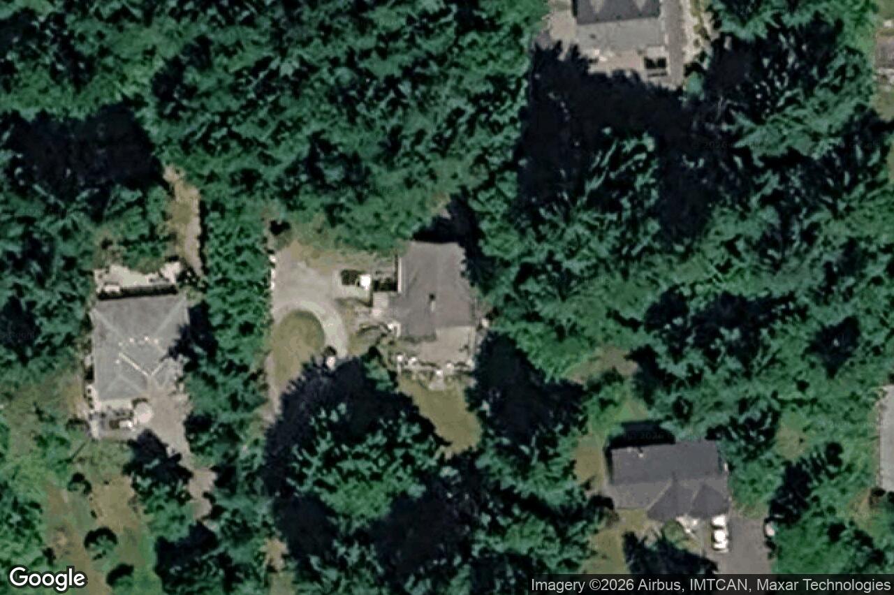 Aerial view of 1390 Laurel Rd, North Saanich
