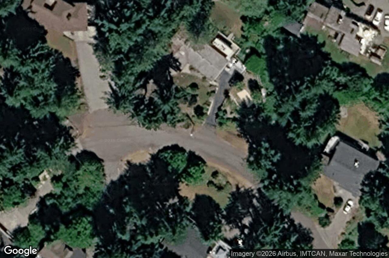 Aerial view of 2020 Salem Terr, North Saanich