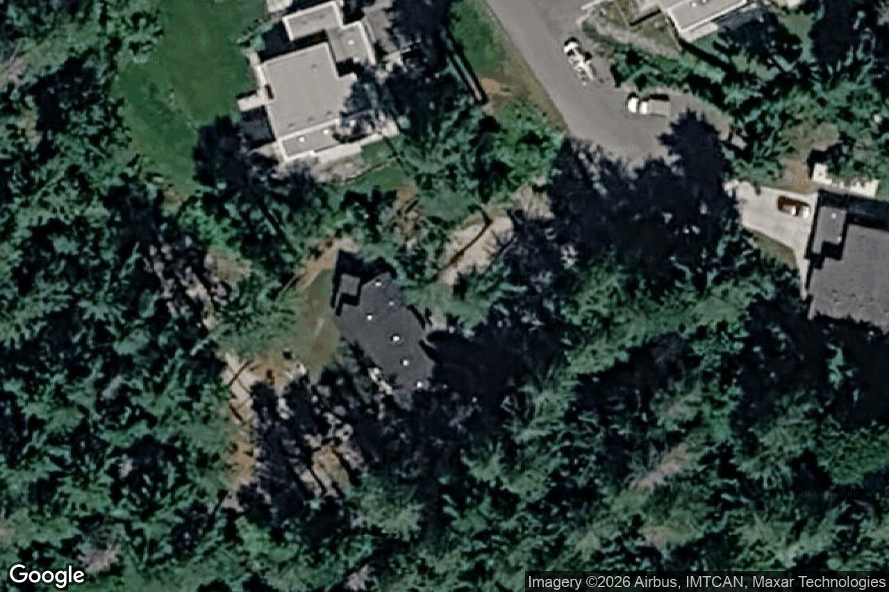 Aerial view of 1535 Eagle Way, North Saanich