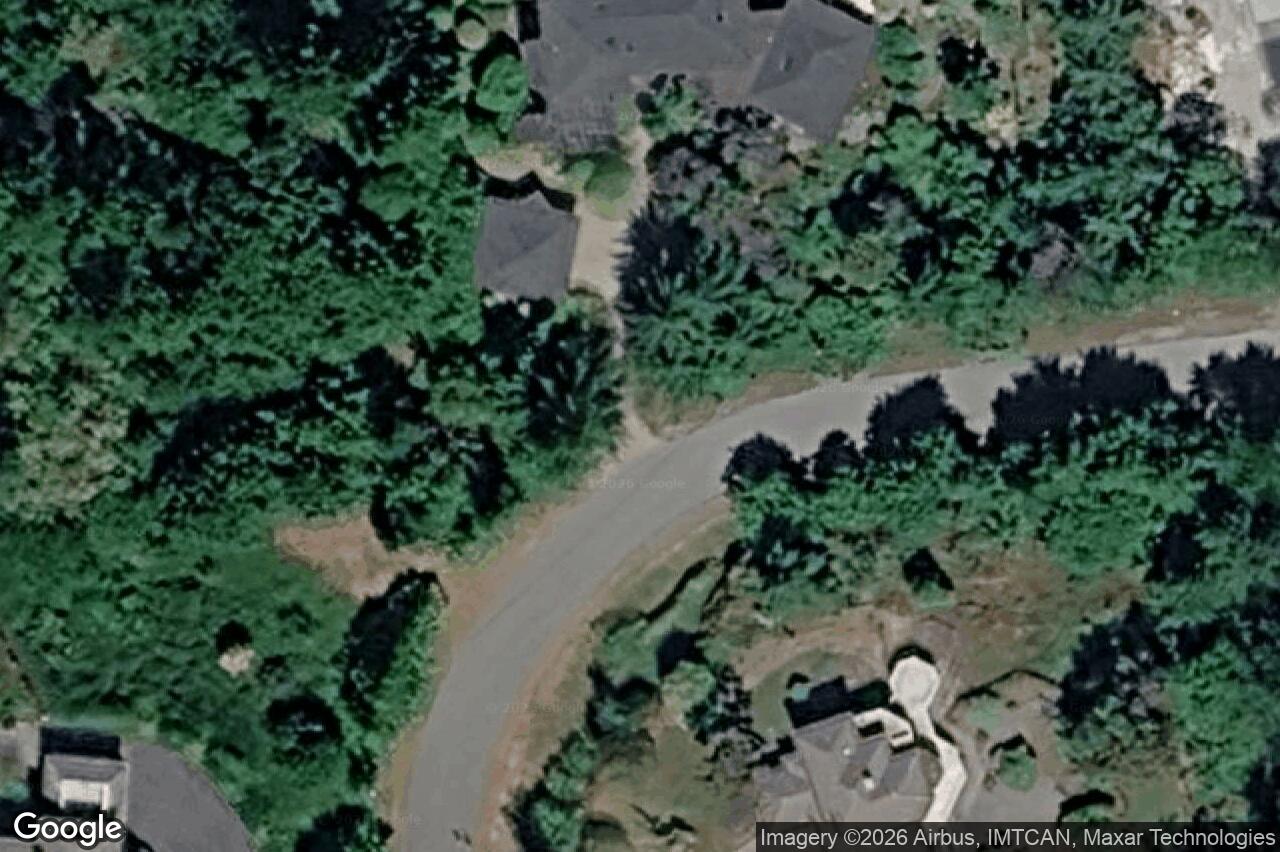 Aerial view of 11406 Sycamore Dr, North Saanich