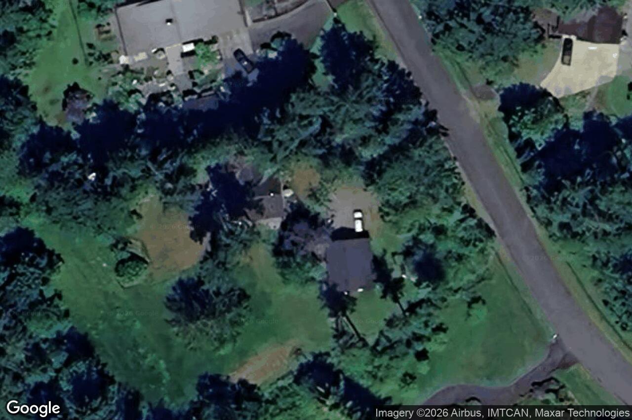 Aerial view of 649 Woodcreek Dr, North Saanich