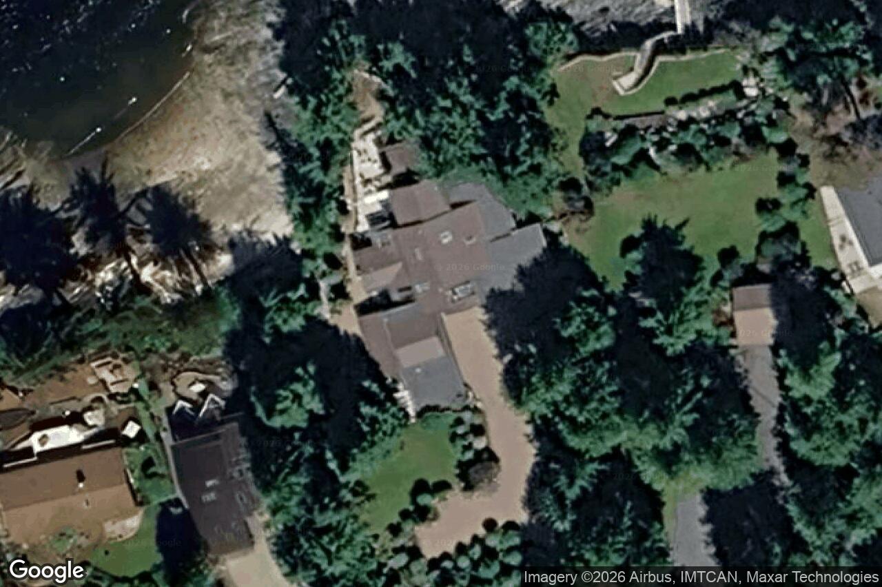 Aerial view of 960 Lands End End, North Saanich