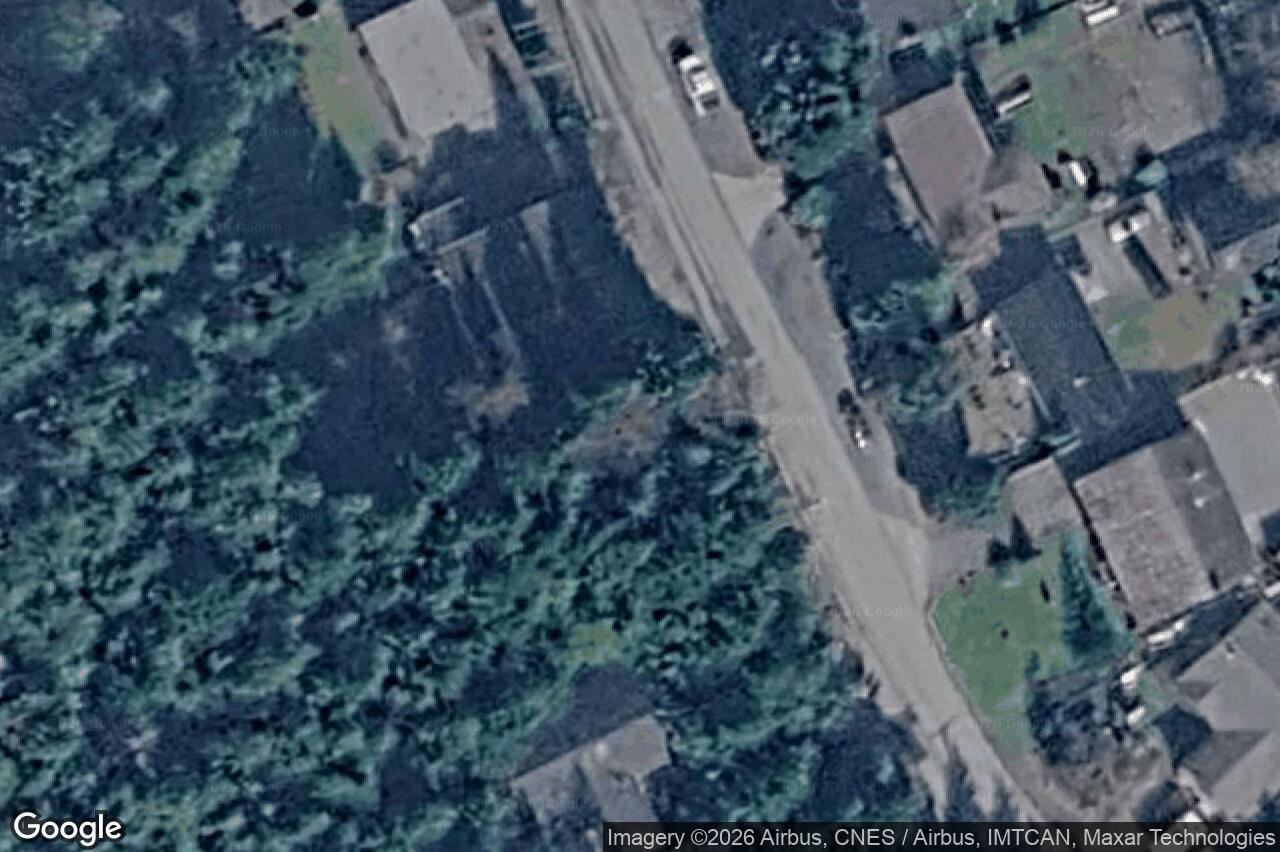 Aerial view of 1686 Bay St, Ucluelet