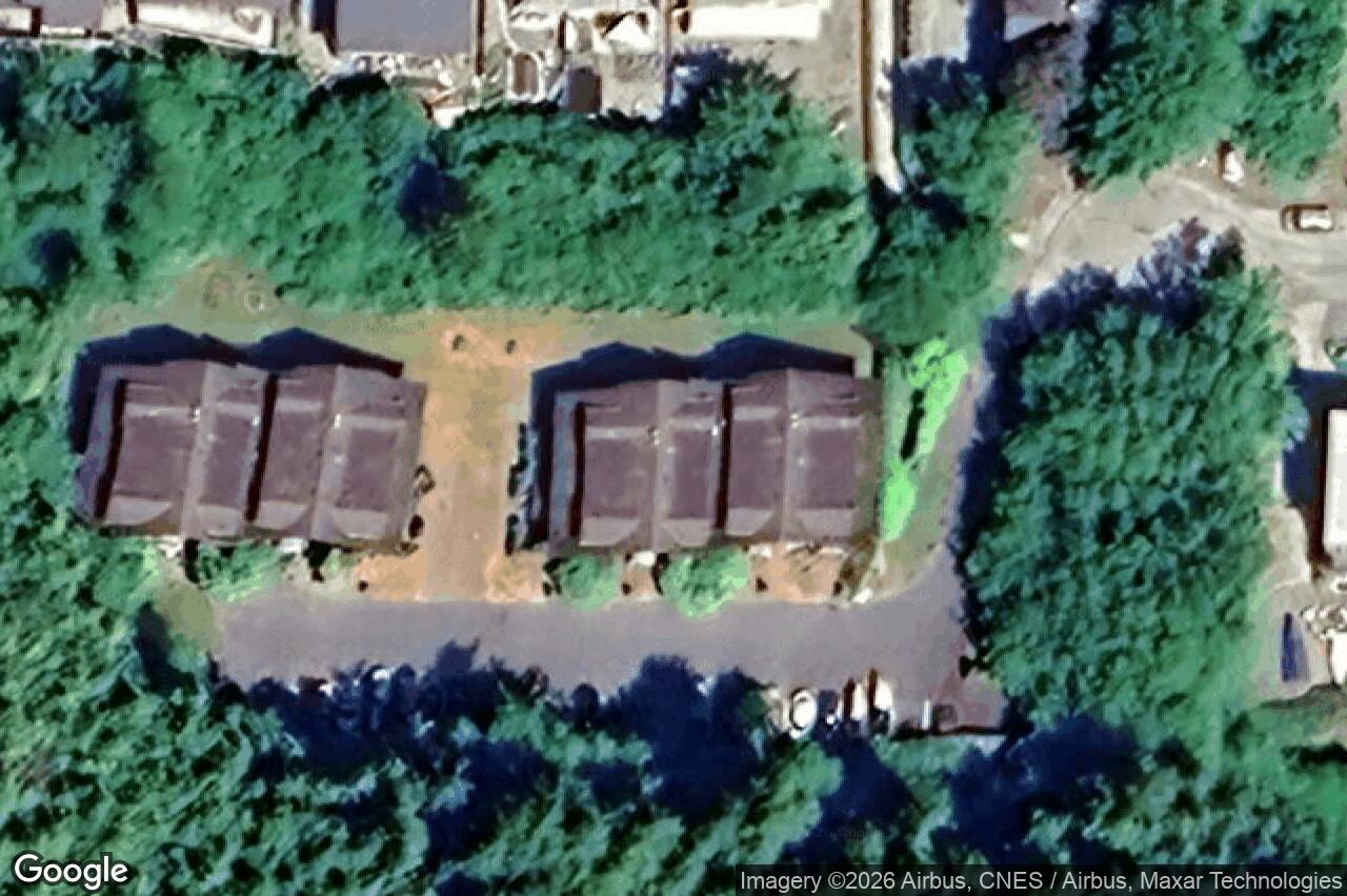 Aerial view of 204 – 591 Pfeiffer Cres, Tofino