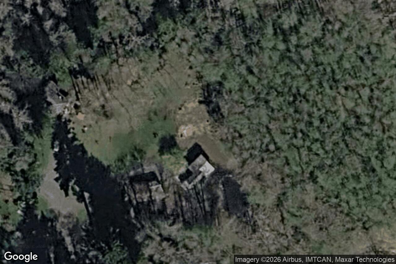 Aerial view of 8400 Owl Cres, Denman Island
