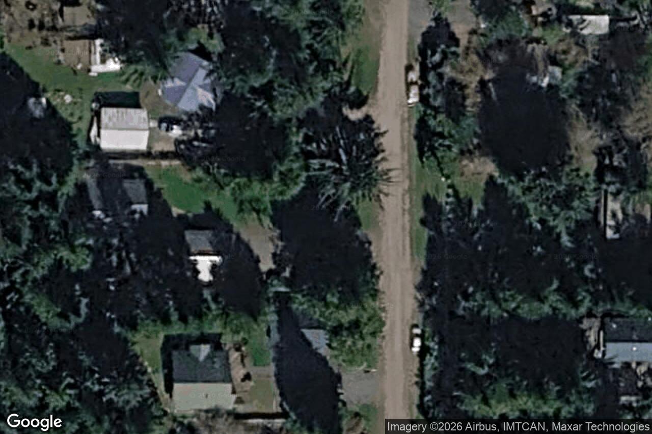 Aerial view of 1655 Baikie Rd, Denman Island