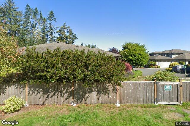 Street view of 108 – 1645 Narissa Rd, Sooke