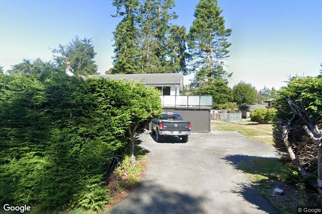 Street view of 7030 Deerlepe Rd, Sooke