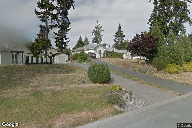 Street view of 6978 Larkspur Rd, Sooke