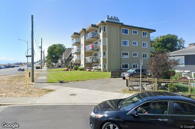 Street view of 103 – 1540 Dallas Rd, Victoria