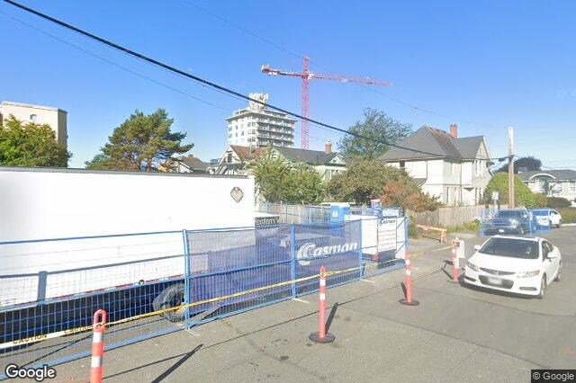 Street view of 102 – 511 Rithet St, Victoria