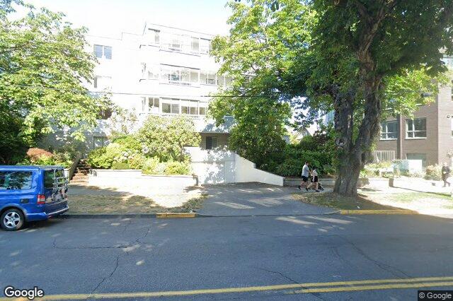 Street view of 207 – 1050 Park Blvd, Victoria