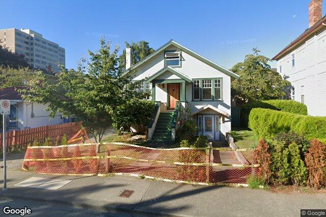 Street view of 525 Simcoe St, Victoria