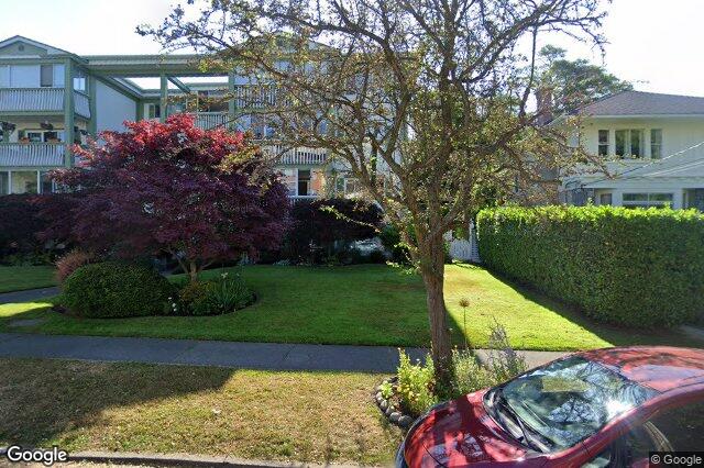 Street view of 104 – 420 Linden Ave, Victoria