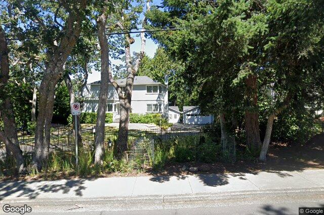 Street view of 1980 Fairfield Rd, Victoria