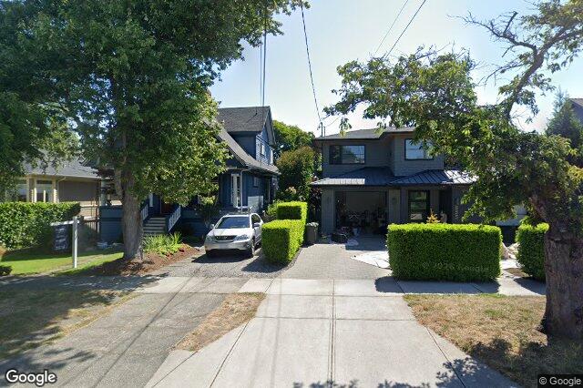 Street view of 615 Harbinger Ave, Victoria