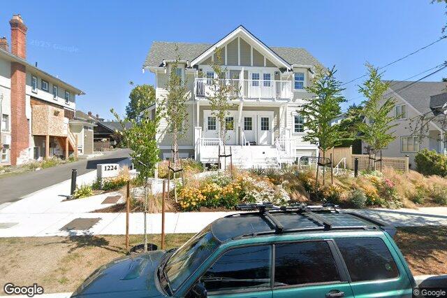 Street view of 102A – 1224 Richardson St, Victoria