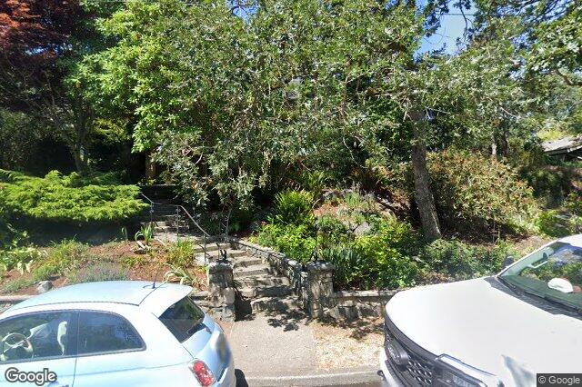 Street view of 102 – 1392 Rockland Ave, Victoria