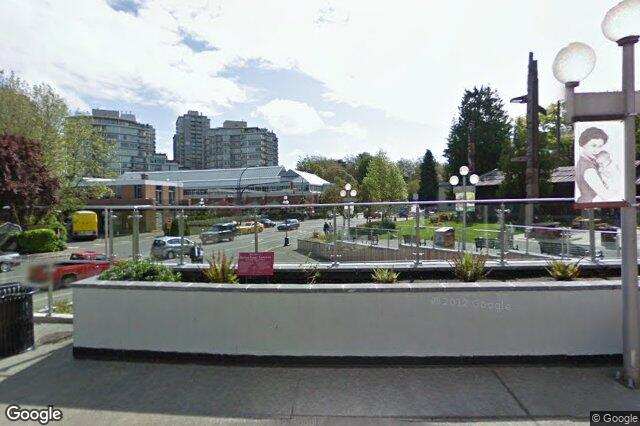 Street view of 1202 – 777 Belleville St, Victoria