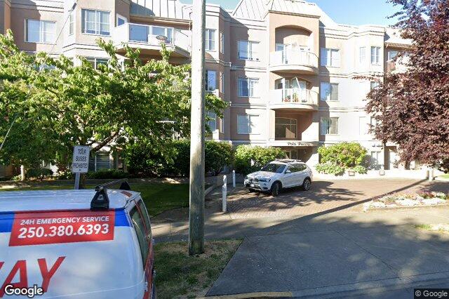 Street view of 306 – 405 Quebec St, Victoria