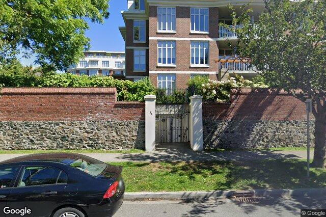 Street view of 412 – 999 Burdett Ave, Victoria