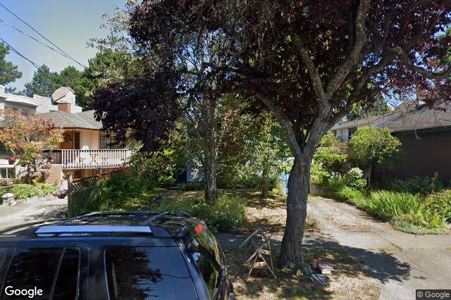 Street view of 1166 Burdett Ave, Victoria
