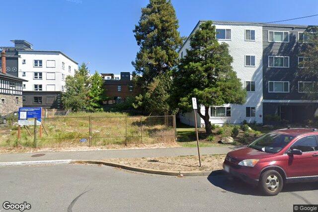 Street view of 108 – 1149 Rockland Ave, Victoria