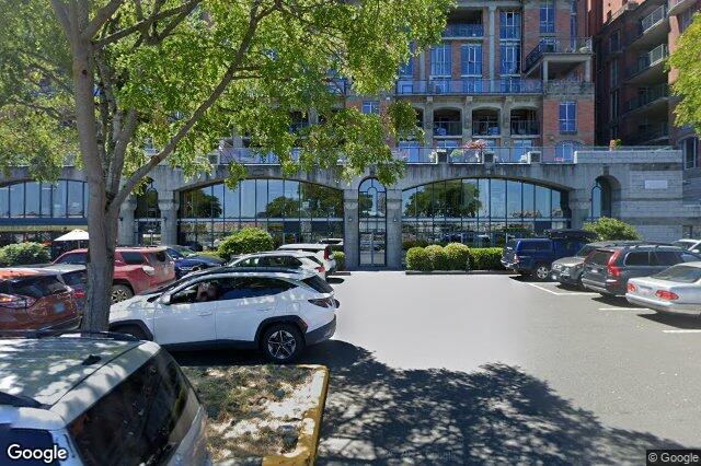 Street view of 628 – 21 Dallas Rd, Victoria
