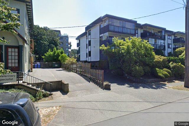 Street view of 302 – 1039 Linden Ave, Victoria