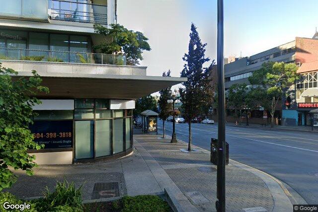 Street view of 1602 – 707 Courtney St, Victoria